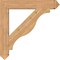 Ekena Millwork Funston Arts & Crafts Smooth Bracket, Western Red Cedar, 5 1/2"W x 38"D x 38"H BKT06X38X38FST03SWR - alternate 4